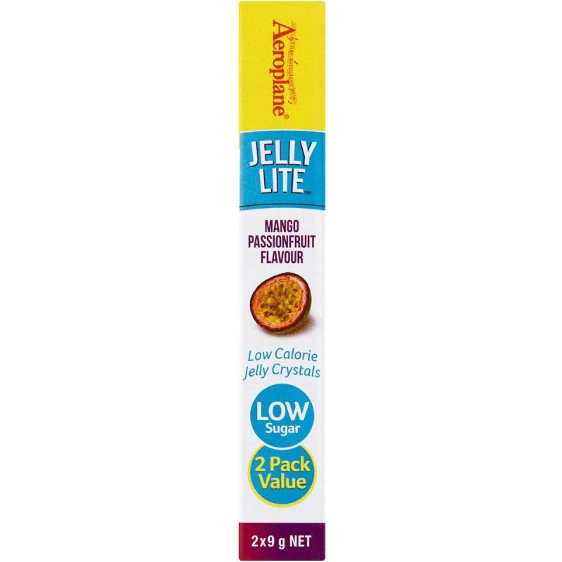 Aeroplane Jelly Lite Mango Passionfruit Low Calorie Jelly Powder 18g