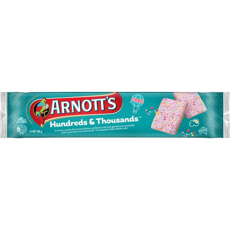 Arnott's Hundreds and Thousands Biscuits 200g