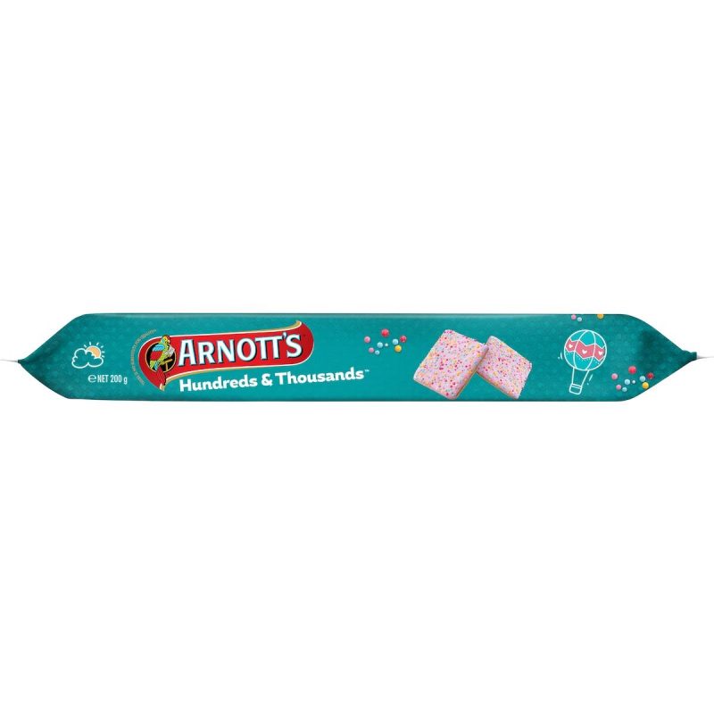 Arnott's Hundreds and Thousands Biscuits 200g