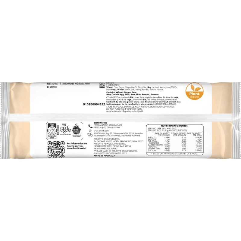 Arnotts Original Nice Biscuits 250g