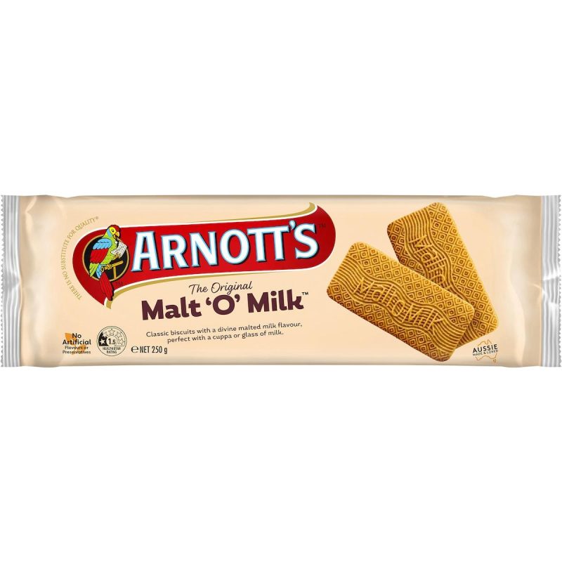 Arnotts Original Malt-O-Milk Biscuits 250g