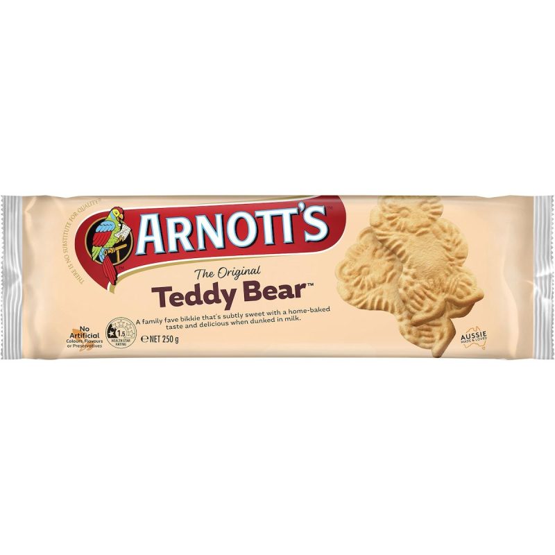 Arnotts Original Teddy Bear Biscuits 250g