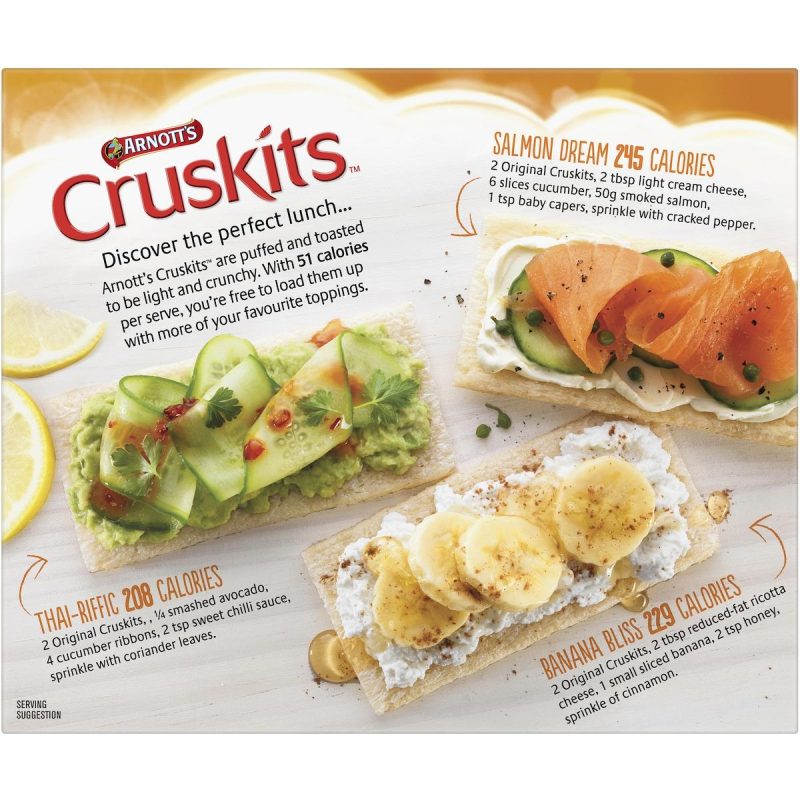 Arnotts Cruskits Original Crispbreads 125g