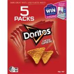 Doritos Corn Chips Cheese Supreme Share Box 19g X 5 Packs