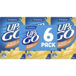 Up & Go Banana Milk Liquid Breakfast Cartons 250ml X 6 Cartons