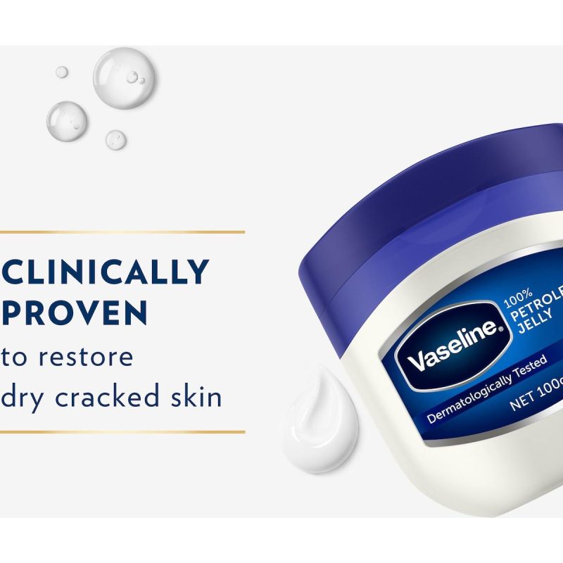 Vaseline Petroleum Jelly Original Tub 100g