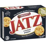 Arnotts Jatz Cracked Pepper Crackers Biscuits 225g