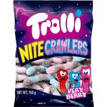 Trolli Night Crawlers Very Berry Sour Gummy Worms 150g