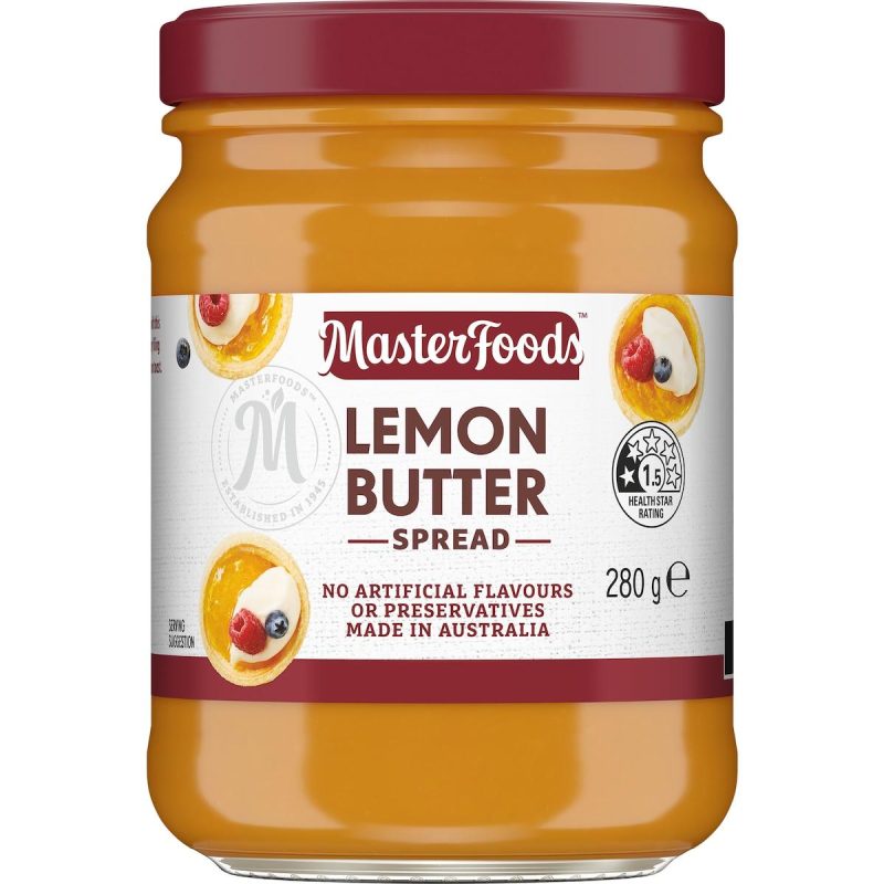 Masterfoods Lemon Butter Spread 280g
