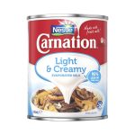 Nestle Carnation Light Cream Evaporated Milk Tin 340ml