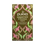 Pukka Peppermint and Licorice Organic Tea Bags 20 Pack