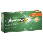 Berocca Energy Vitamin Orange Effervescent Tablets 30 Pack