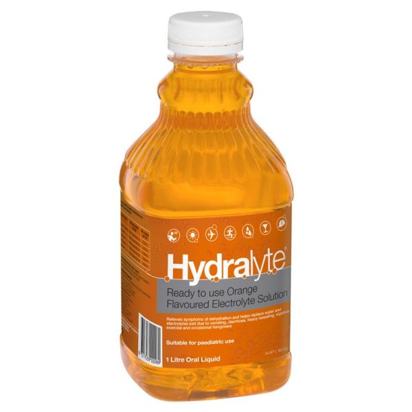 Hydralyte Electrolyte Liquid Orange 1L