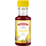 Queen Classic Food Colour Dye Yellow 50ml