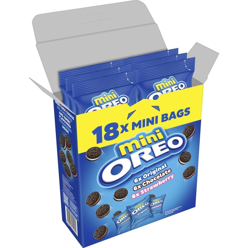 Oreo Variety Mini Cookies Biscuits 18 Pack 367g