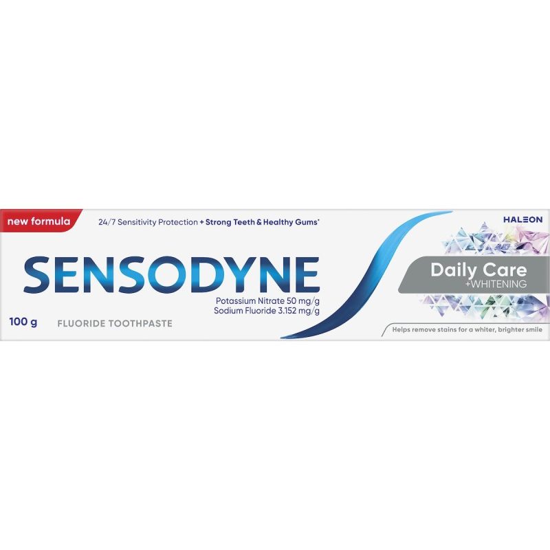 Sensodyne Daily Care Whitening Fluoride Toothpaste 100g