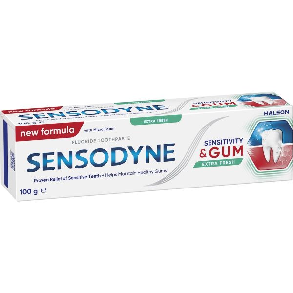 Sensodyne Sensitivty and Gum Extra Fresh Toothpaste 100g