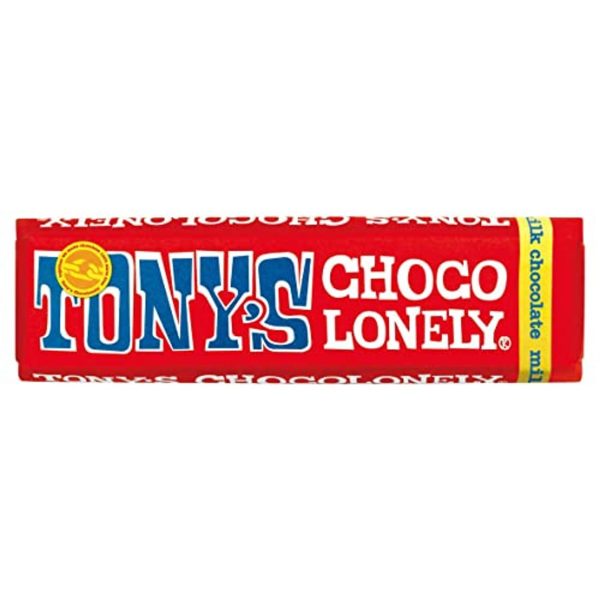 Tonys Chocolonely Milk Chocolate Bar 50g