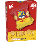 Nabisco Ritz Mini Cheese Crackers Biscuits Multipack 8 Pack