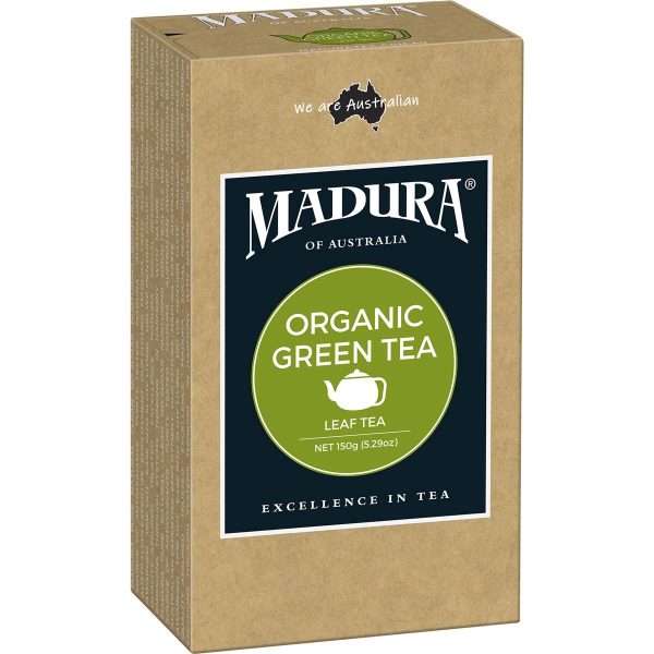 Madura Organic Green Leaf Tea 150g