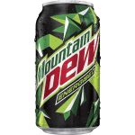 Mountain Dew Energised Soft Drink Full Sugar Discontinued Can 375ml