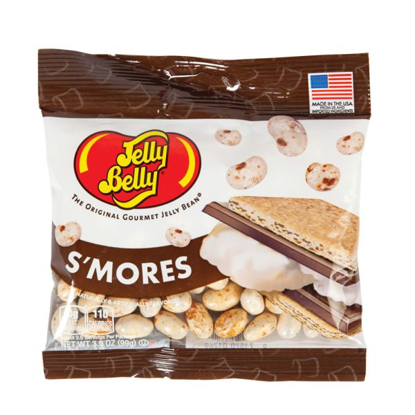 Jelly Belly Smores Toasted Marshmallow Flavoured Jelly Beans Candy Bag 99g