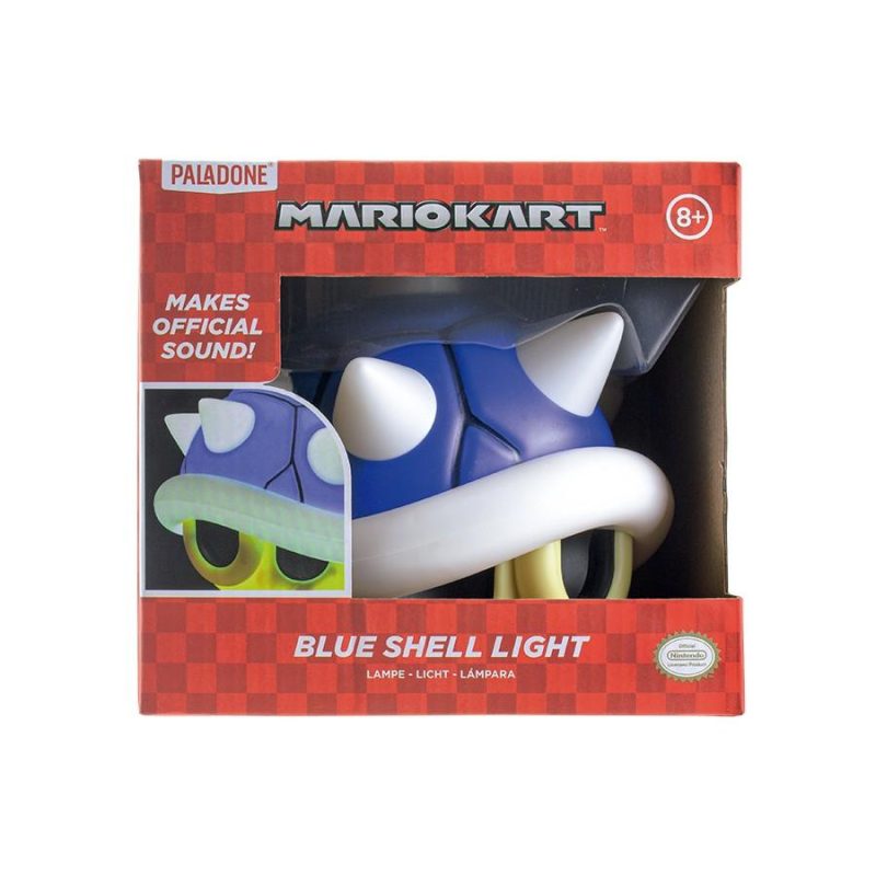 Super Mario Blue Shell Light Lamp with Sound