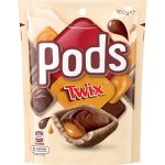 Pods Twix Chocolate Snack Share Party Bag 160g