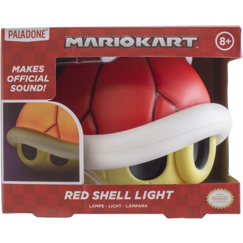 Super Mario Red Shell Light Lamp with Sound