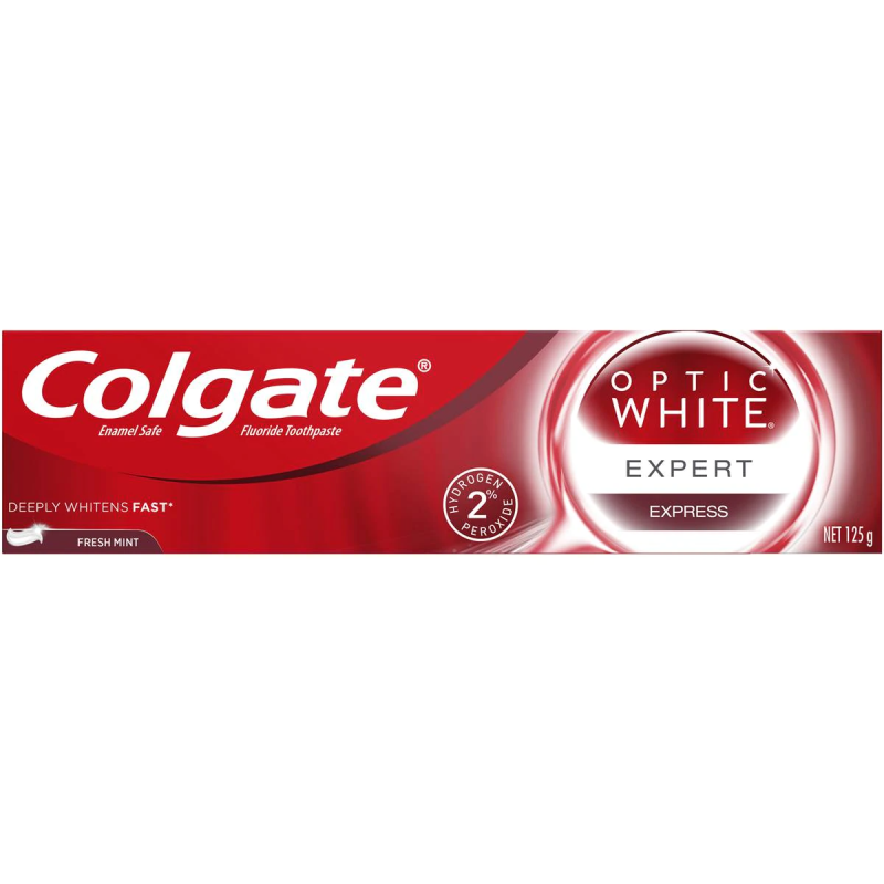 Colgate Optic White Expert Express Teeth Whitening Toothpaste 125g