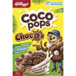 Kelloggs Coco Pops Chocos Chocolate Rings Cereal 260g
