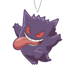 Pokémon Gengar Black Ice Car Air Freshener
