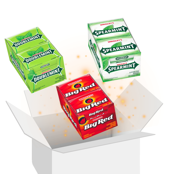Wrigleys Classic Chewing Gum Favourites Bundle Set