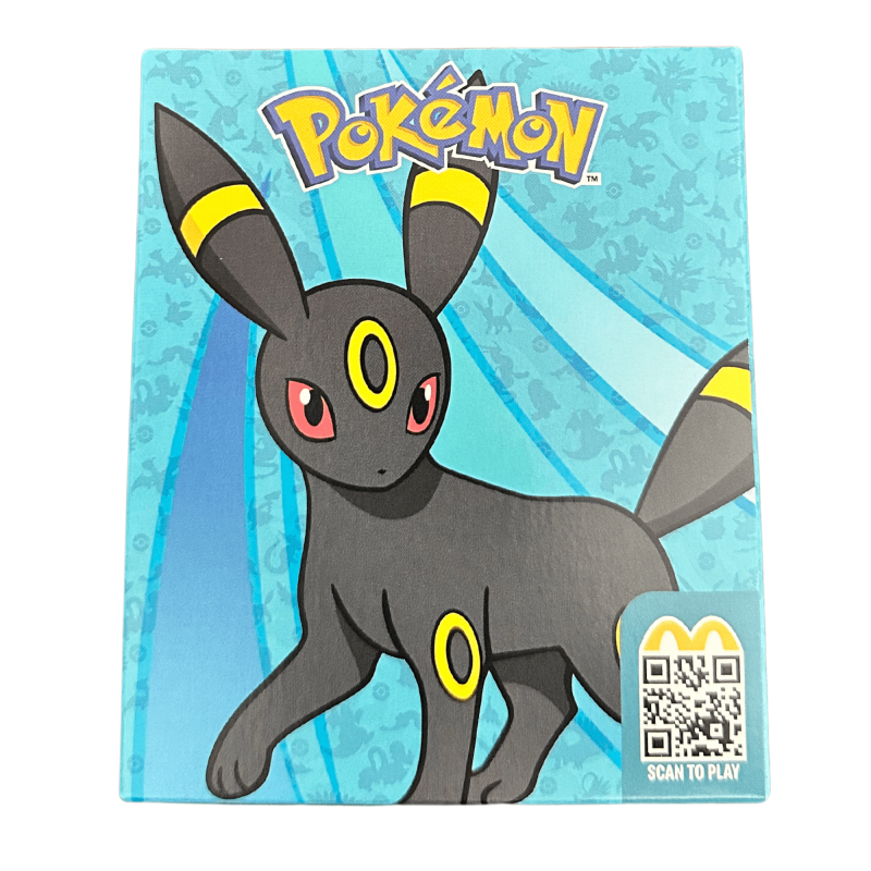 McDonald's Pokémon TCG Umbreon Hydreigon Roaring Moon 3 Pack