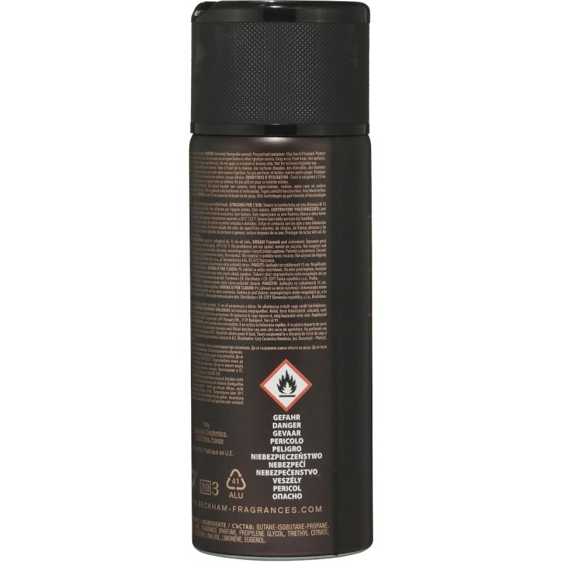 David Beckham Intimately Deodorant Body Spray 150ml