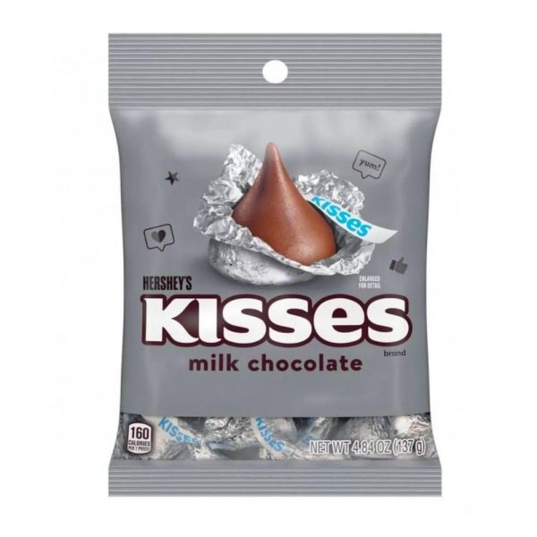 Hersheys Kisses Milk Chocolate Bag 150g