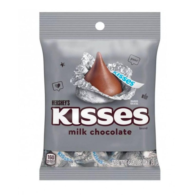Hersheys Kisses Milk Chocolate Bag 150g