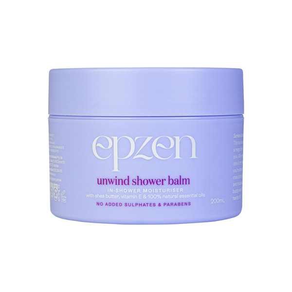 Epzen Unwind Shower Balm Moisturiser 200ml