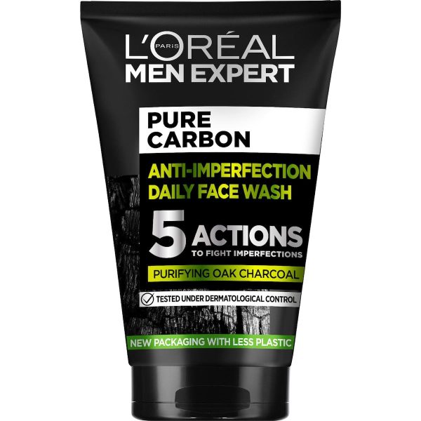 L’Oreal Men Expert Pure Carbon Charcoal Face Wash 100ml