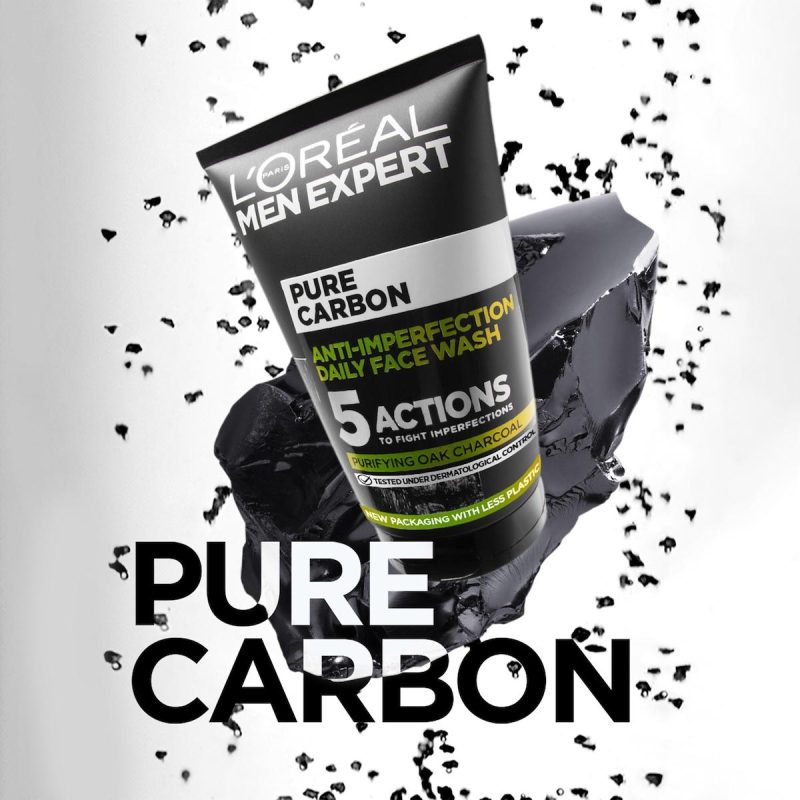 L’Oreal Men Expert Pure Carbon Charcoal Face Wash 100ml