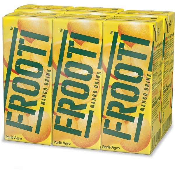 Frooti Mango Juice Drink Carton 220ml X 6 Pack
