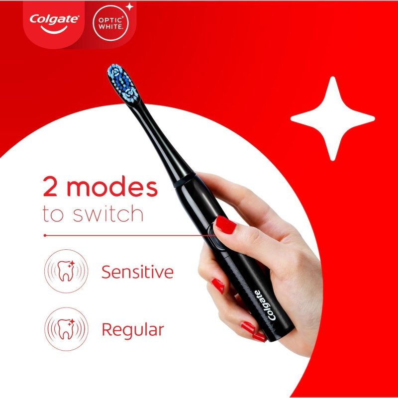 Colgate Optic White Battery Electric Soft Toothbrush
