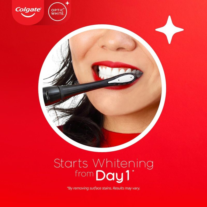 Colgate Optic White Battery Electric Soft Toothbrush