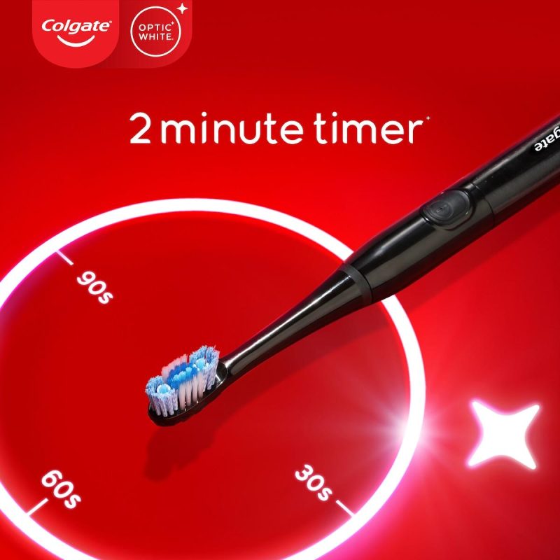 Colgate Optic White Battery Electric Soft Toothbrush