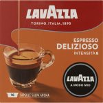 Lavazza Delizioso Espresso Coffee Pods Capsules 16 Pack