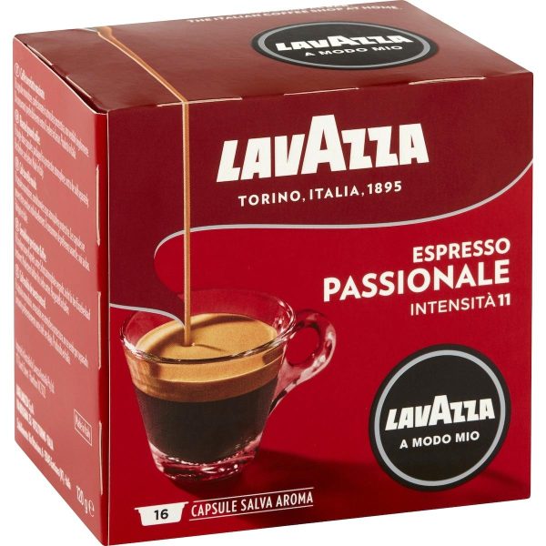 Lavazza Espresso Passionale Coffee Pods Capsules 16 Pack