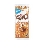 Nestle Aero Orange Chocolate Block 118g