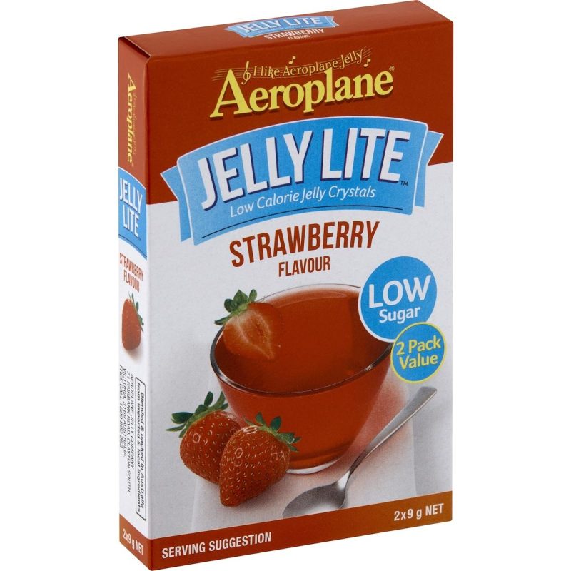 Aeroplane Jelly Lite Strawberry Low Calorie Jelly Powder 18g