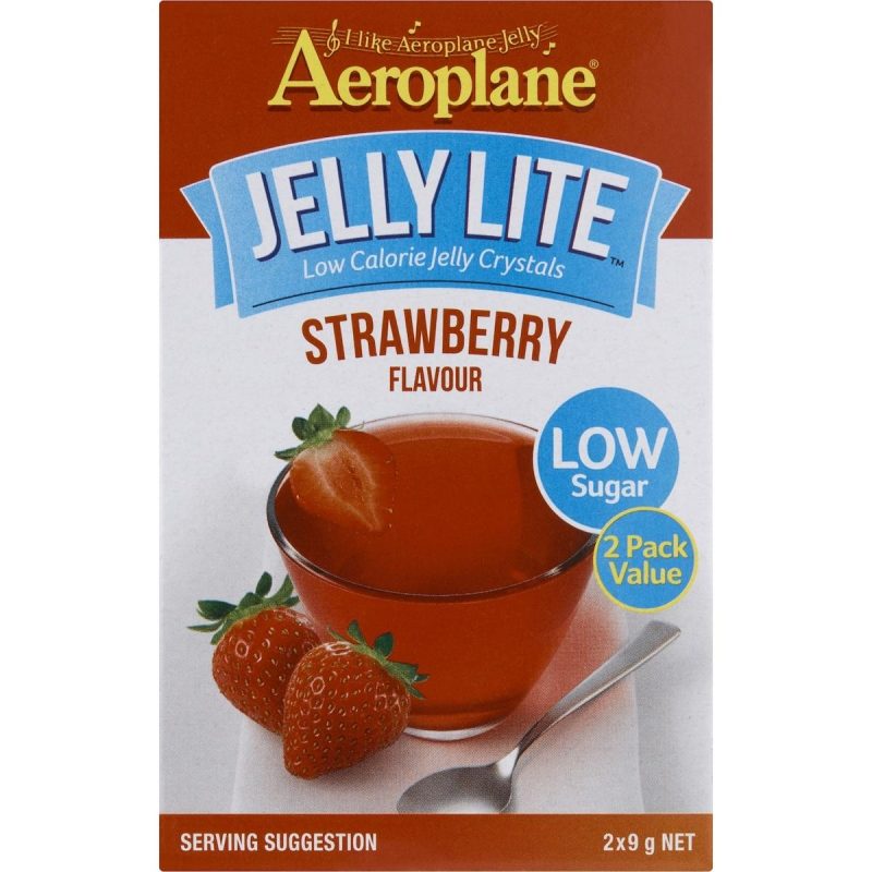 Aeroplane Jelly Lite Strawberry Low Calorie Jelly Powder 18g