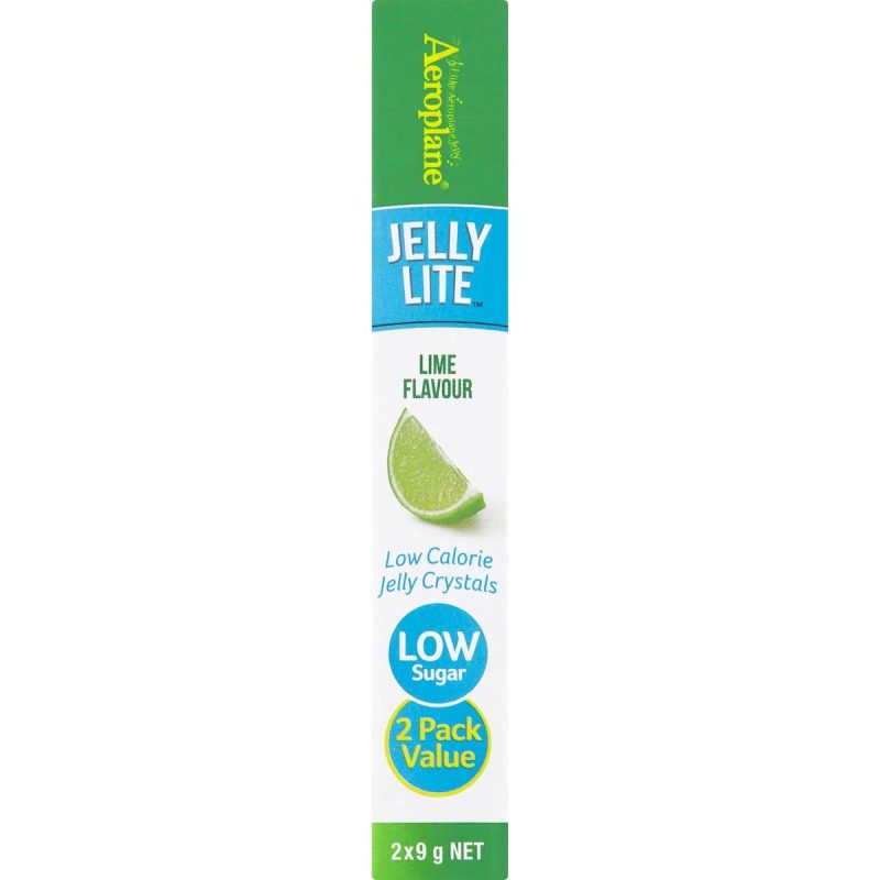Aeroplane Jelly Lite Lime Low Calorie Jelly Powder 18g